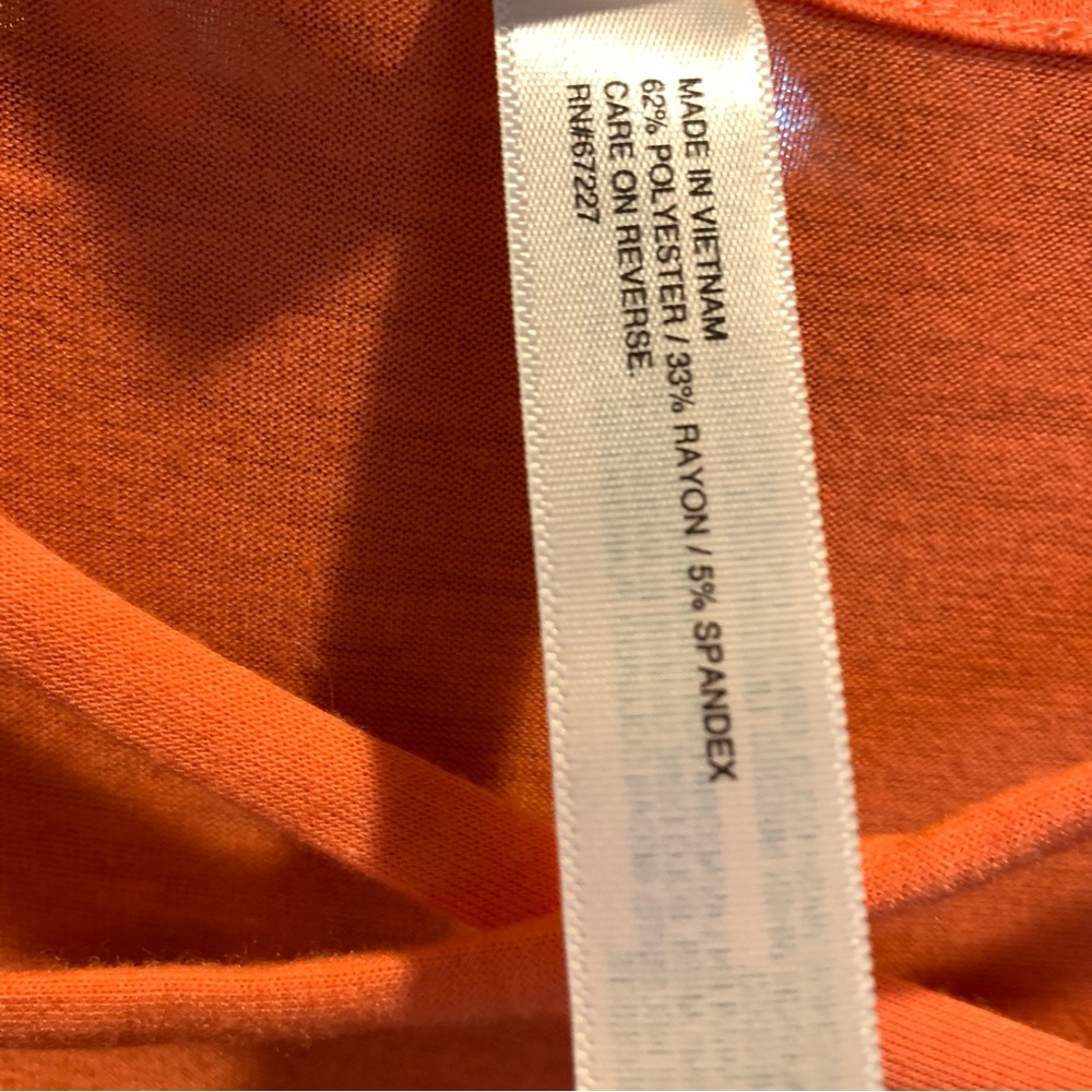 Orange Swing Top - Picture 4 of 5